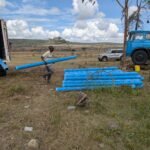 Explore building, a, borehole, at, Lukenya, Wildlife, Services.